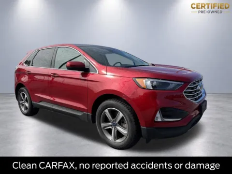 Red 2022 Ford Edge SEL for sale in Lititz, PA