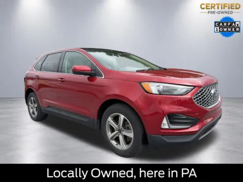 Red 2023 Ford Edge SEL for sale in Lititz, PA