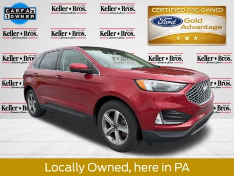 Red 2023 Ford Edge SEL for sale in Lititz, PA