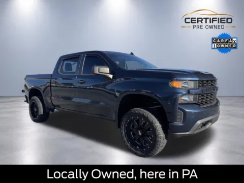 Blue 2020 Chevrolet Silverado 1500 Custom for sale in Lititz, PA