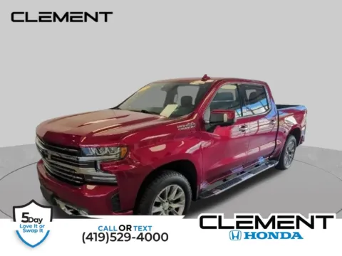 Red 2019 Chevrolet Silverado 1500 High Country for sale in Mansfield, OH