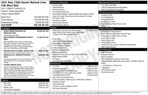 Photos of 2021 Ram 1500 Classic Warlock for sale in Mansfield, OH at Clement Supercenter Ohio