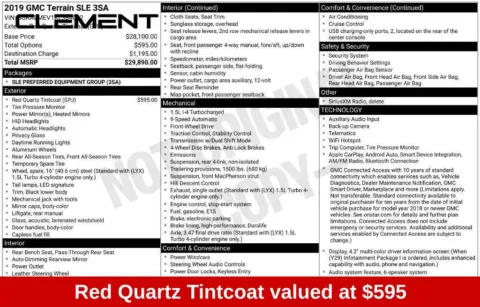 More photos of 2019 GMC Terrain SLE at Clement Supercenter Ohio, OH