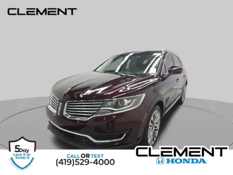 Red 2018 Lincoln MKX Reserve for sale in Mansfield, OH