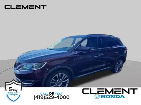 Red 2018 Lincoln MKX Reserve for sale in Mansfield, OH