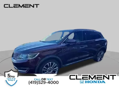 Red 2018 Lincoln MKX Reserve for sale in Mansfield, OH