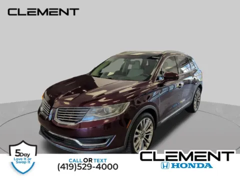 Red 2018 Lincoln MKX Reserve for sale in Mansfield, OH
