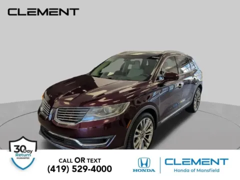 Red 2018 Lincoln MKX Reserve for sale in Mansfield, OH