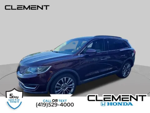 Red 2018 Lincoln MKX Reserve for sale in Mansfield, OH