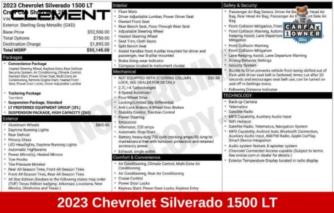 More photos of 2023 Chevrolet Silverado 1500 LT at Clement Supercenter Ohio, OH