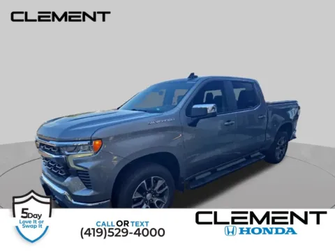 Gray 2023 Chevrolet Silverado 1500 LT for sale in Mansfield, OH
