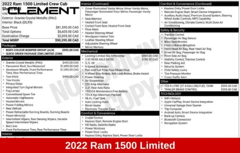 More photos of 2022 Ram 1500 Limited at Clement Supercenter Ohio, OH