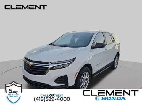 White 2022 Chevrolet Equinox LS for sale in Mansfield, OH