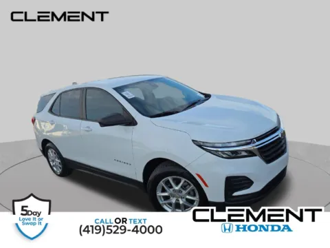 White 2022 Chevrolet Equinox LS for sale in Mansfield, OH