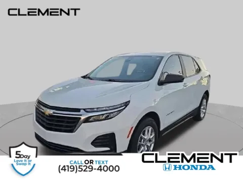 White 2022 Chevrolet Equinox LS for sale in Mansfield, OH