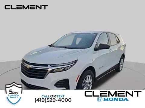 White 2022 Chevrolet Equinox LS for sale in Mansfield, OH