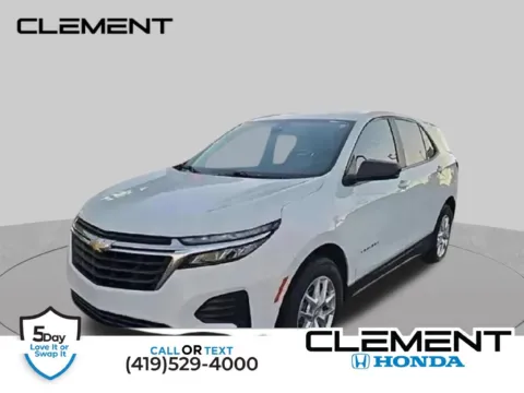 White 2022 Chevrolet Equinox LS for sale in Mansfield, OH