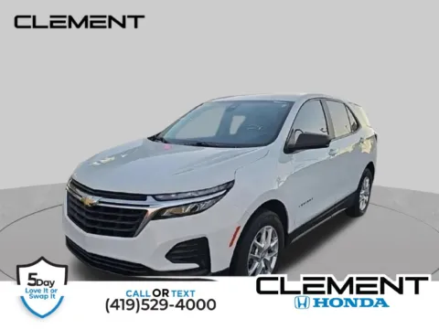 White 2022 Chevrolet Equinox LS for sale in Mansfield, OH
