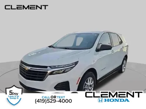 White 2022 Chevrolet Equinox LS for sale in Mansfield, OH