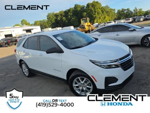 White 2022 Chevrolet Equinox LS for sale in Mansfield, OH