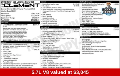 More photos of 2023 Ram 1500 Laramie at Clement Supercenter Ohio, OH