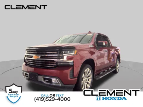 Red 2019 Chevrolet Silverado 1500 High Country for sale in Mansfield, OH