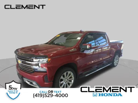 Red 2019 Chevrolet Silverado 1500 High Country for sale in Mansfield, OH