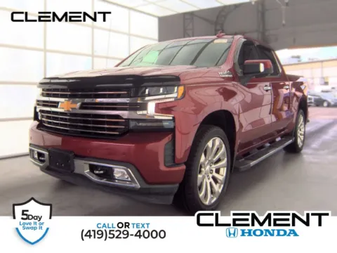 Red 2019 Chevrolet Silverado 1500 High Country for sale in Mansfield, OH
