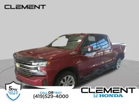 Red 2019 Chevrolet Silverado 1500 High Country for sale in Mansfield, OH