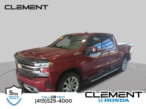 Red 2019 Chevrolet Silverado 1500 High Country for sale in Mansfield, OH