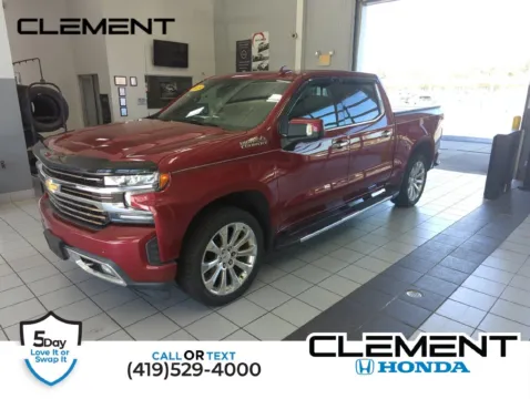 Red 2019 Chevrolet Silverado 1500 High Country for sale in Mansfield, OH