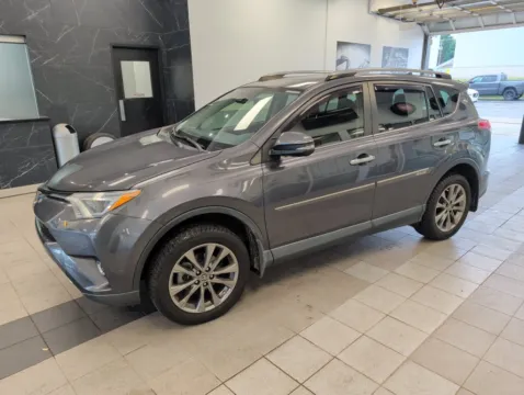 Gray 2018 Toyota RAV4 Limited for sale in Mansfield, OH
