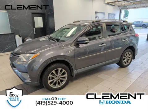Gray 2018 Toyota RAV4 Limited for sale in Mansfield, OH