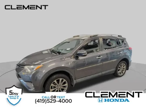 Gray 2018 Toyota RAV4 Limited for sale in Mansfield, OH