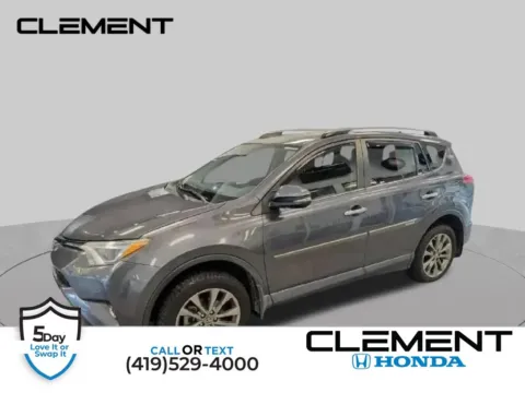 Gray 2018 Toyota RAV4 Limited for sale in Mansfield, OH