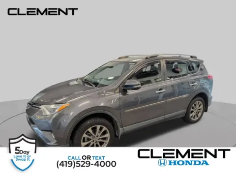 Gray 2018 Toyota RAV4 Limited for sale in Mansfield, OH