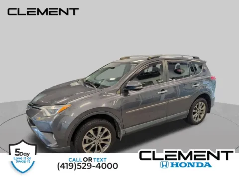 Gray 2018 Toyota RAV4 Limited for sale in Mansfield, OH