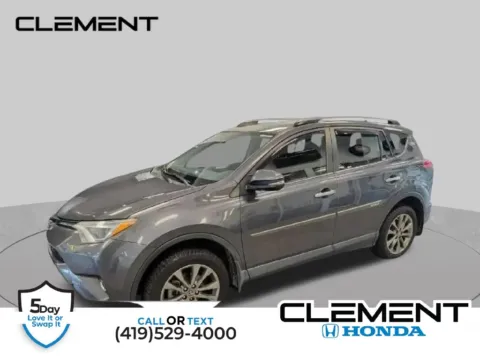 Gray 2018 Toyota RAV4 Limited for sale in Mansfield, OH