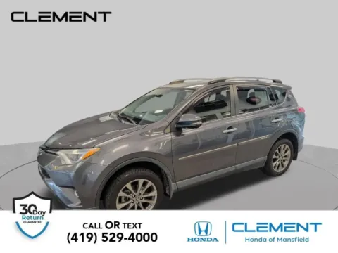Gray 2018 Toyota RAV4 Limited for sale in Mansfield, OH