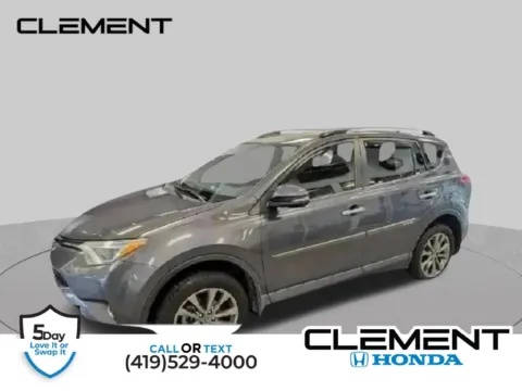 Gray 2018 Toyota RAV4 Limited for sale in Mansfield, OH