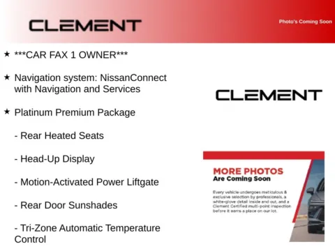 Photos of 2024 Nissan Rogue Platinum for sale in Mansfield, OH at Clement Supercenter Ohio
