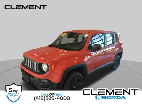 Orange 2018 Jeep Renegade Sport for sale in Mansfield, OH