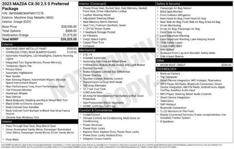 Photos of 2023 Mazda CX-30 2.5 S Preferred Package for sale in Mansfield, OH at Clement Supercenter Ohio