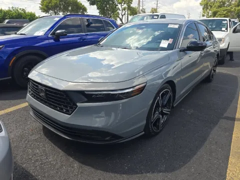 Gray 2023 Honda Accord Hybrid Sport for sale in Mansfield, OH