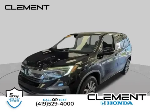 Black 2021 Honda Pilot EX-L for sale in Mansfield, OH