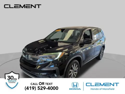 Black 2021 Honda Pilot EX-L for sale in Mansfield, OH