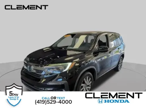 Black 2021 Honda Pilot EX-L for sale in Mansfield, OH