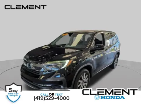 Black 2021 Honda Pilot EX-L for sale in Mansfield, OH