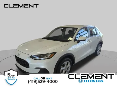 White 2023 Honda HR-V LX for sale in Mansfield, OH