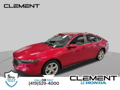 Red 2024 Honda Accord LX for sale in Mansfield, OH